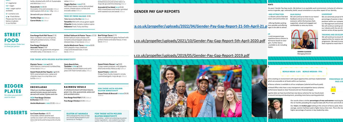 Wahaca Stratford Menu