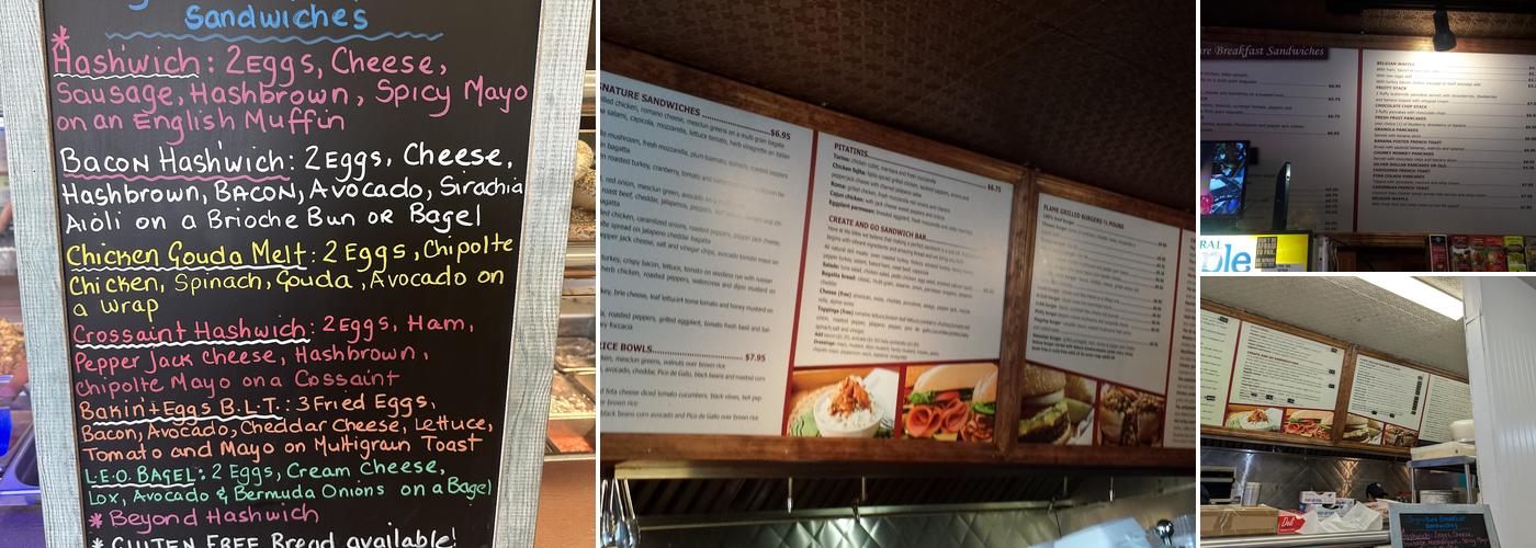 Lite Bites Cafe Menu