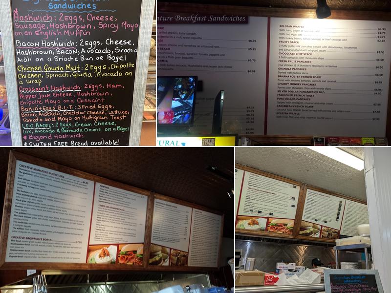 Lite Bites Cafe Menu