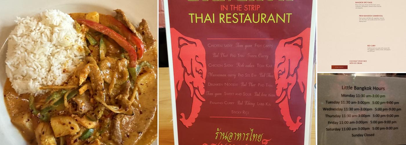Little Bangkok in the Strip Menu