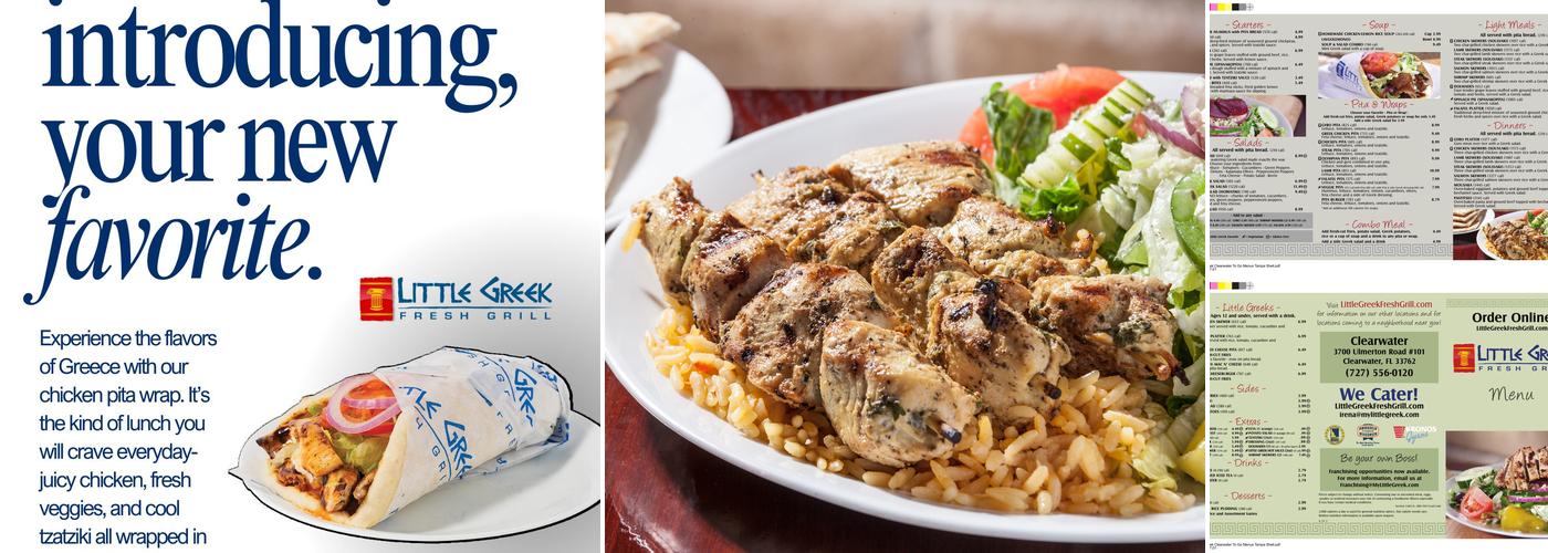 Little Greek Fresh Grill Menu