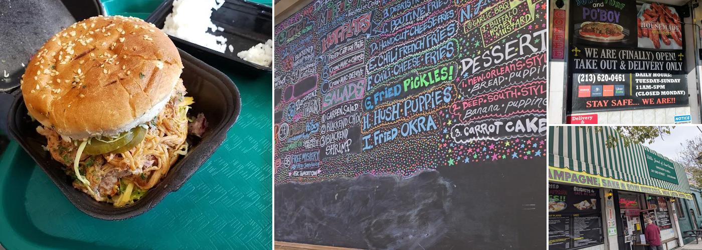 The Little Jewel of New Orleans Menu