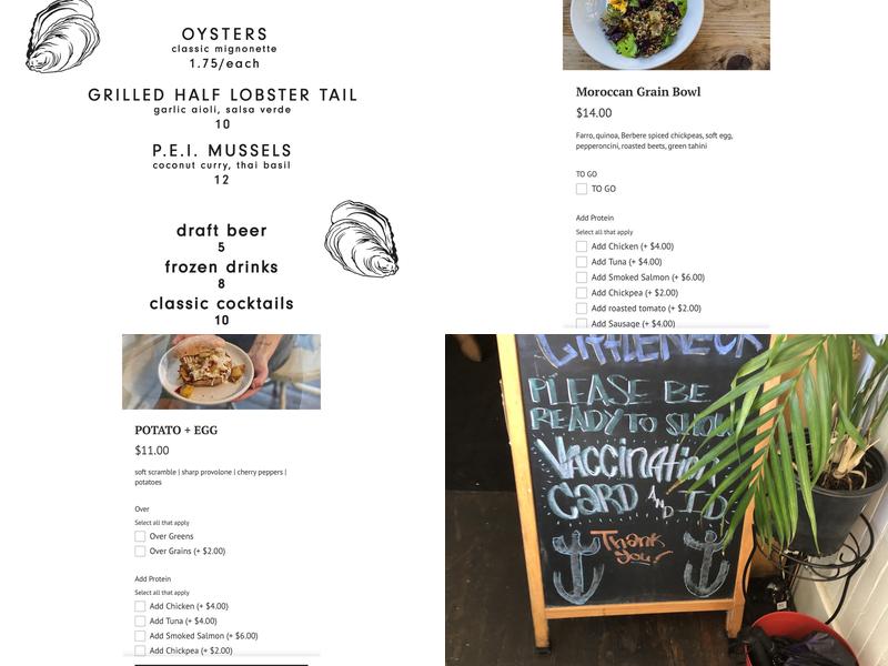 Littleneck Menu