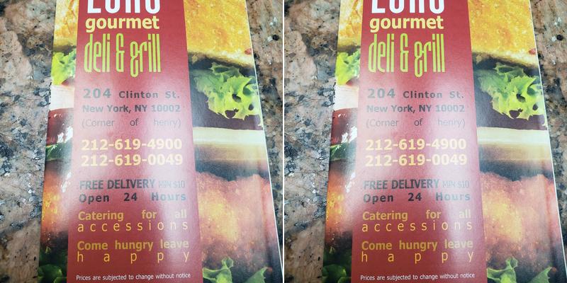 Loho Menu
