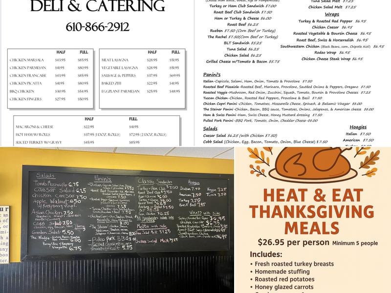 Voracious Deli Menu