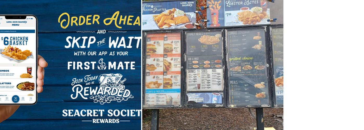 Long John Silver's | A&W Menu