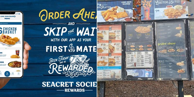 Long John Silver's | A&W Menu