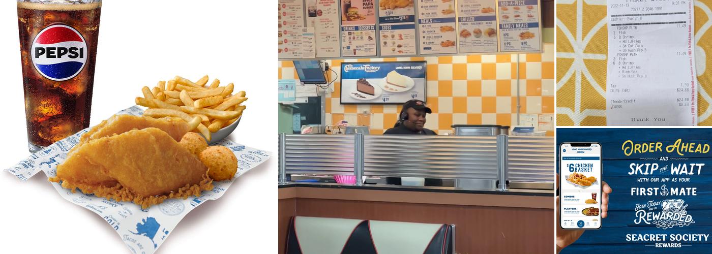 Long John Silver's Menu