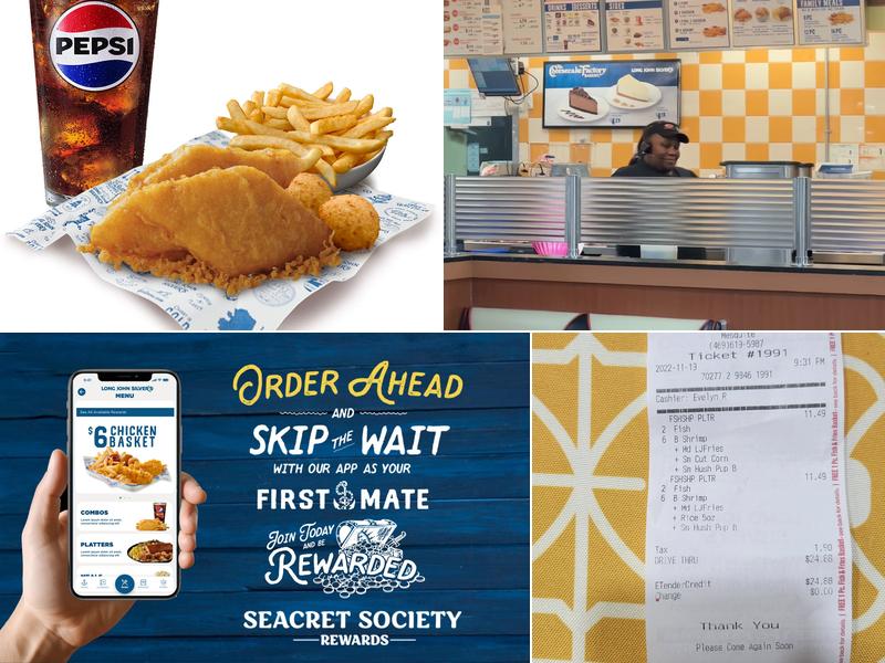 Long John Silver's Menu