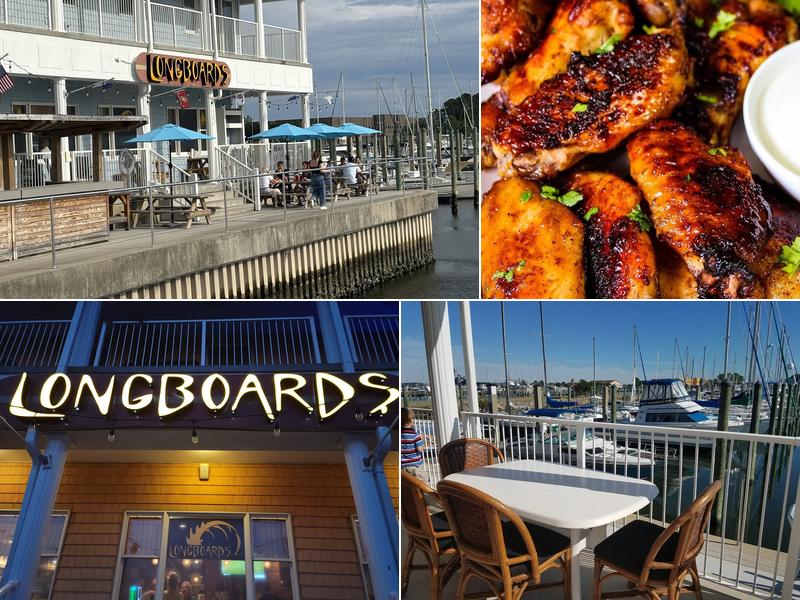 Longboards East Beach Waterfront Dining and Tiki Bar 4521 Pretty Lake Ave, Norfolk