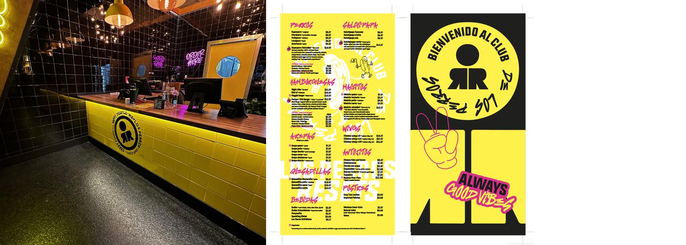 Los Perros Menu