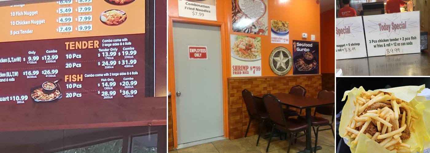 Louisiana Famous Fried Chicken Menu