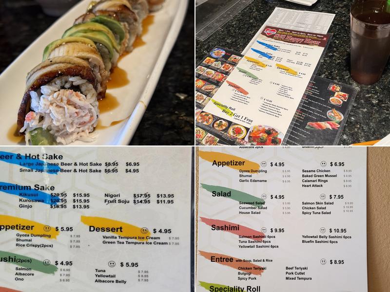 Love Sushi Menu