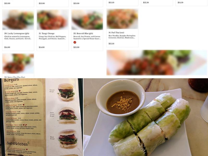 Loving Hut - Garden Grove Menu