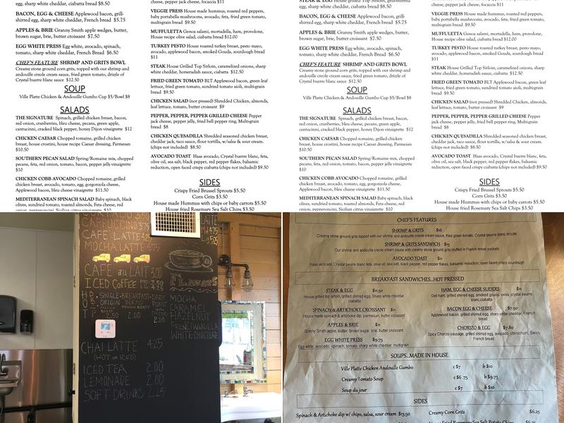 Luca Eats Menu
