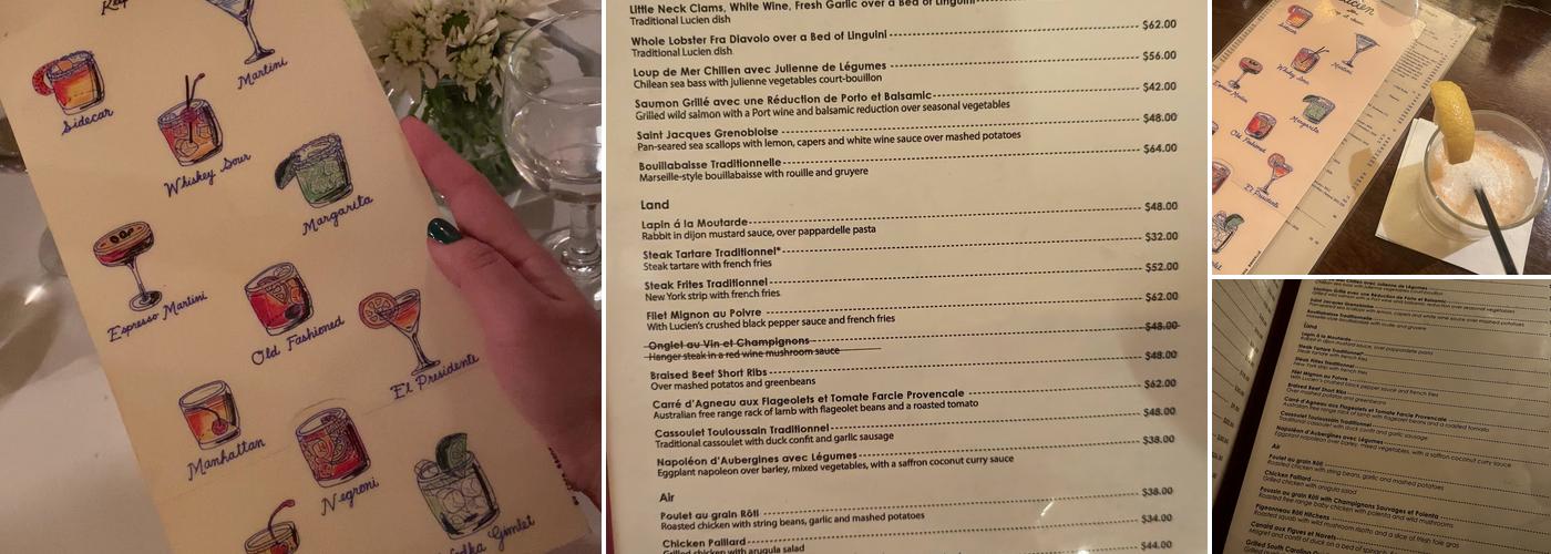Lucien Menu