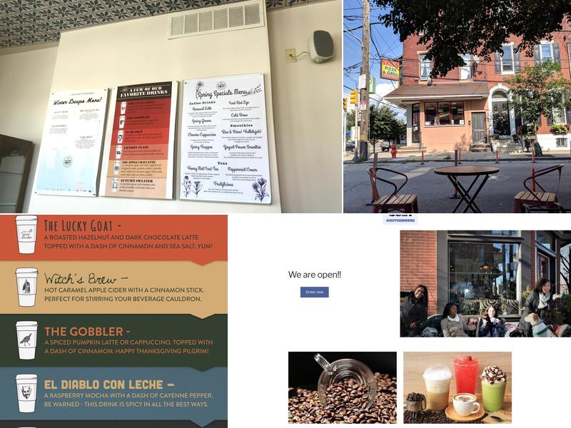 Lucky Goat Coffee House Menu