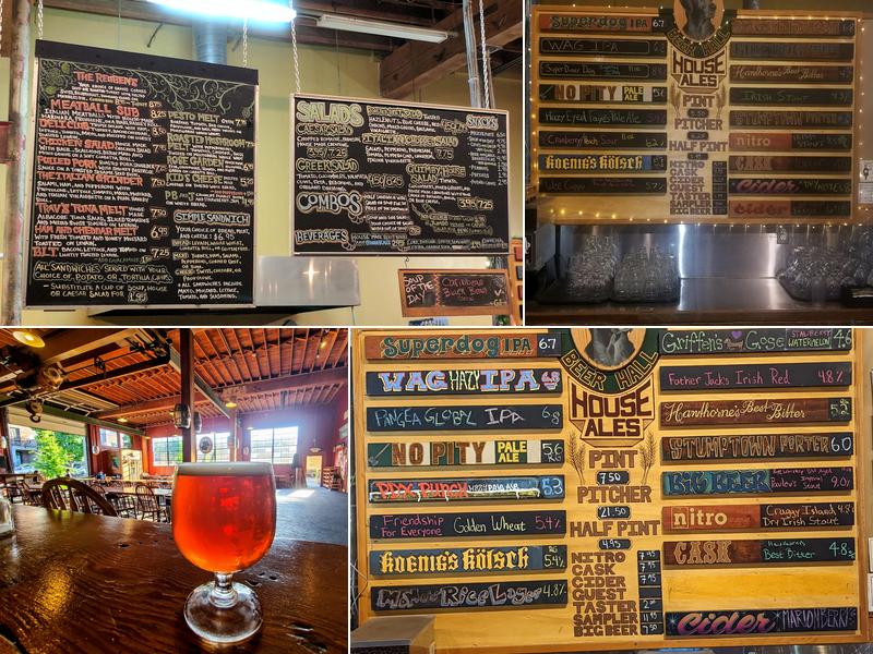 Lucky Labrador Beer Hall Menu