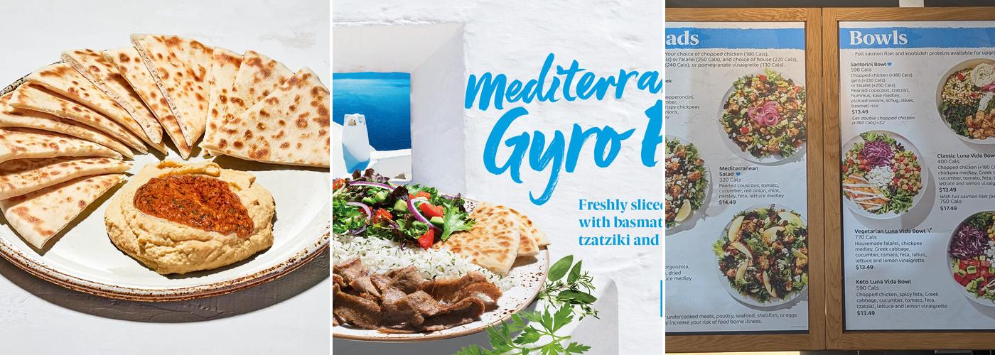 Luna Grill Bressi Ranch Menu