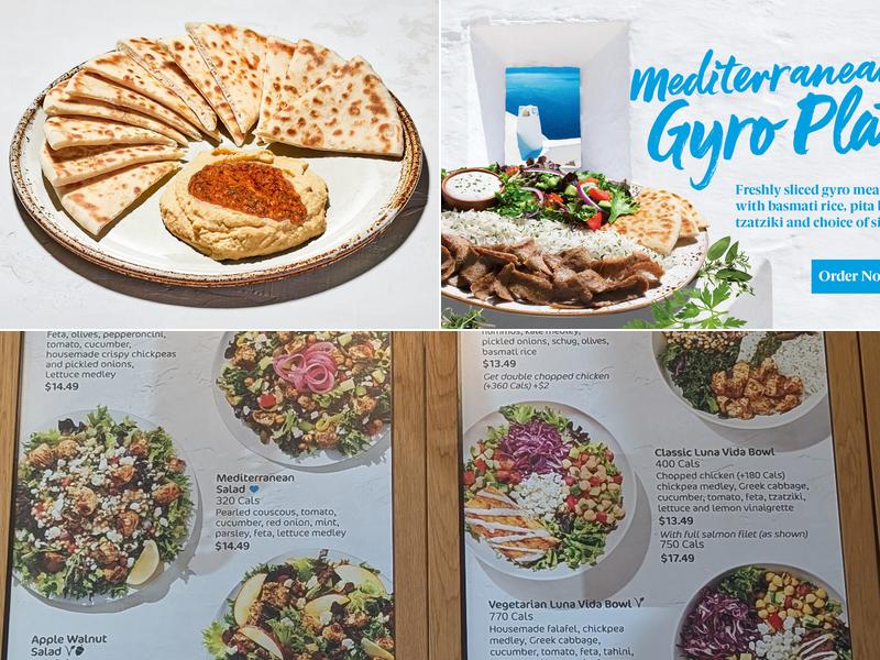 Luna Grill Bressi Ranch Menu