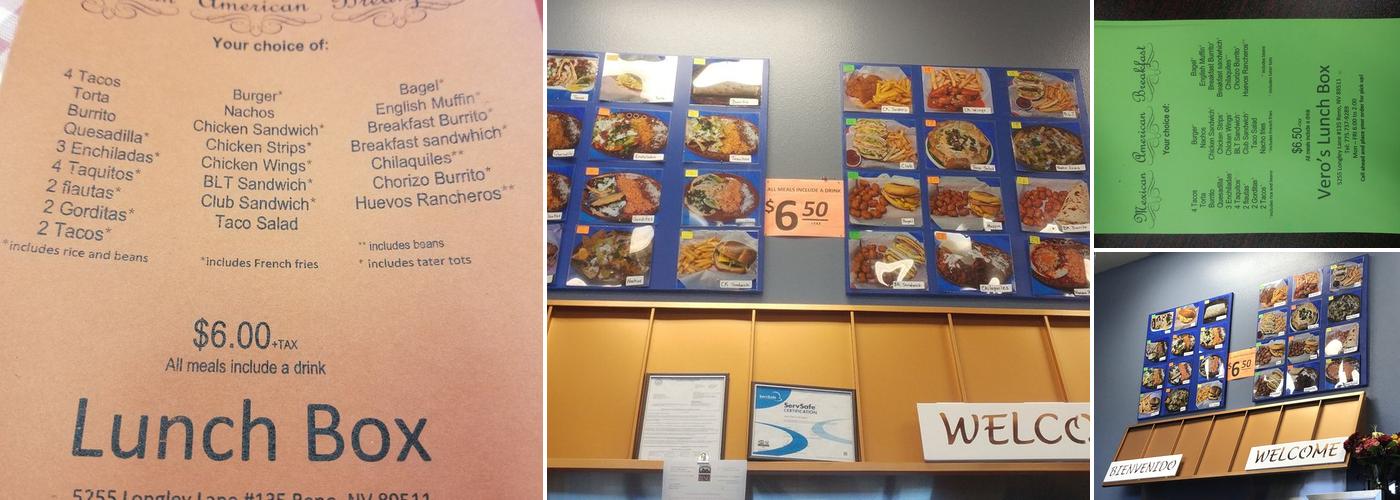 Lunch Box Menu
