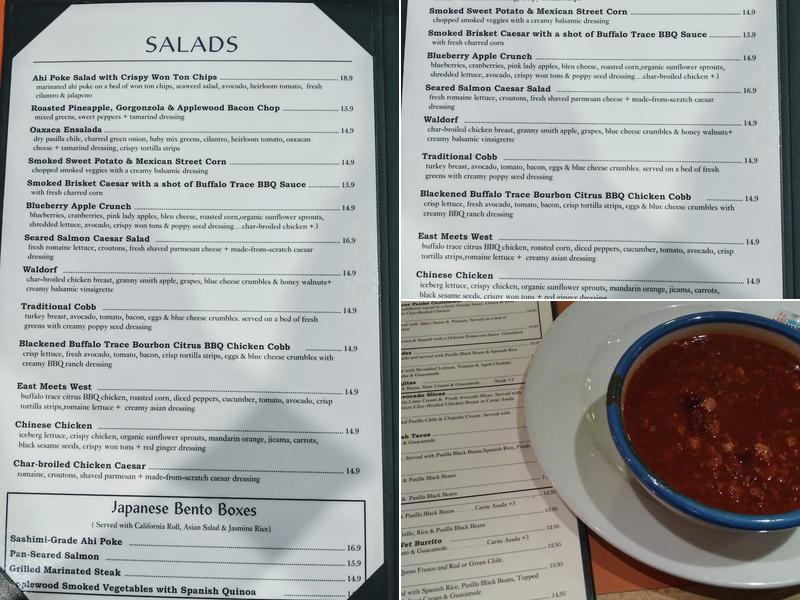 Lunchbox Menu