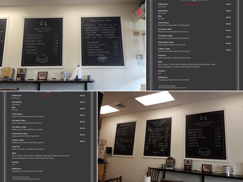 Mabel's Barbeque Menu