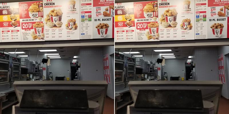 KFC Menu
