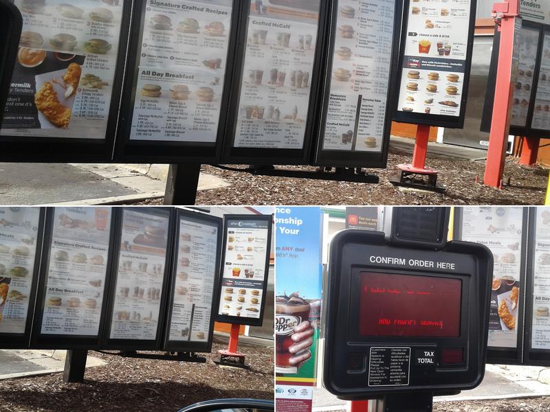 McDonald's Menu