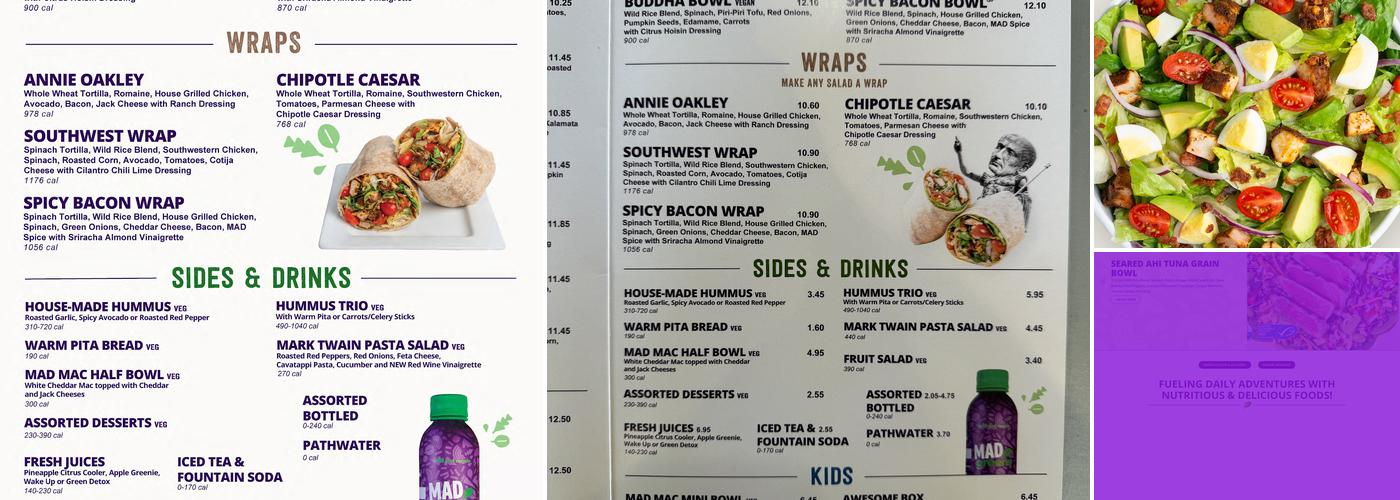 MAD Greens - North Scottsdale Rd. & Acoma Menu
