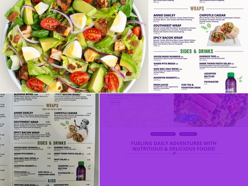 MAD Greens - North Scottsdale Rd. & Acoma Menu