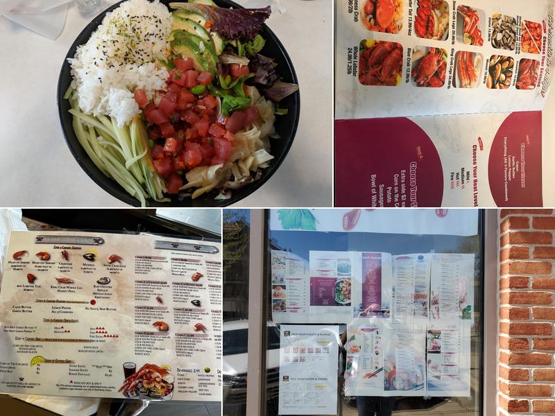 Mad Seafood Boiler Menu