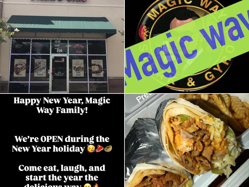 Magic Way Steak & Gyro 1309 Bell Rd #216, Antioch