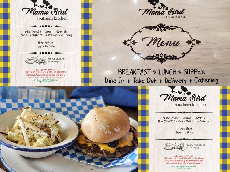 Mama Bird Southern Kitchen Menu