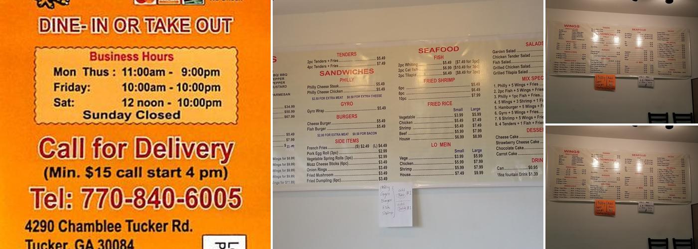 Mama Wings Menu