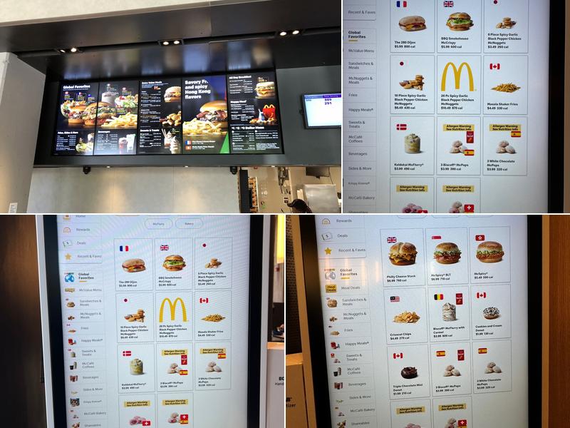 McDonald's Menu