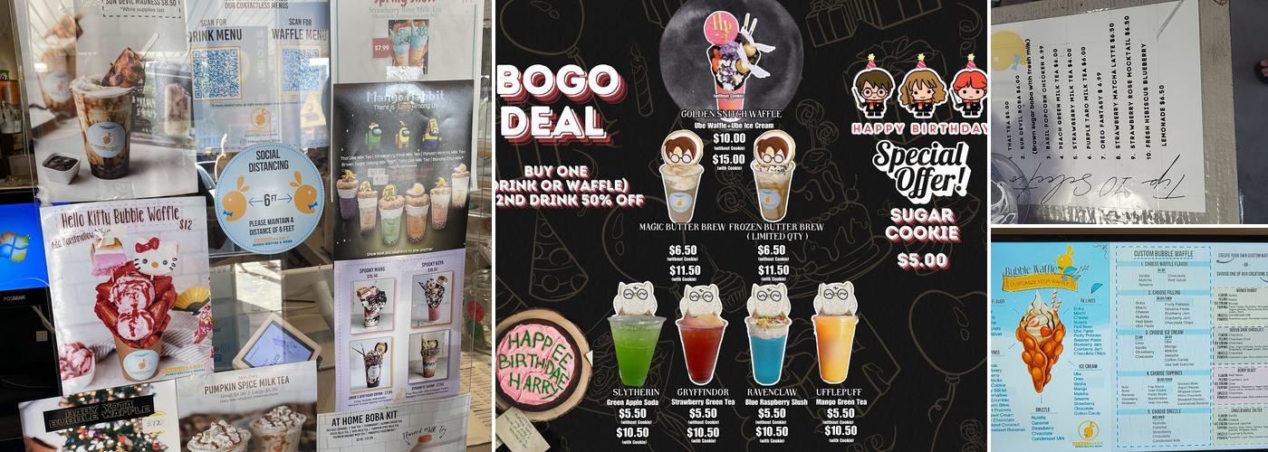 Mango Rabbit Boba Menu