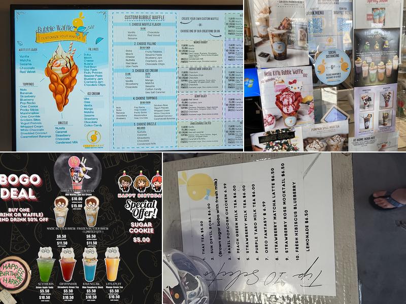 Mango Rabbit Boba Menu