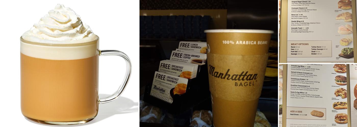 Manhattan Bagel Menu