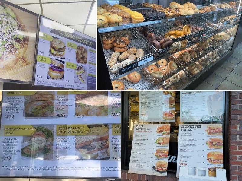 Manhattan Bagel Menu