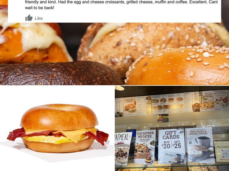 Manhattan Bagel Menu