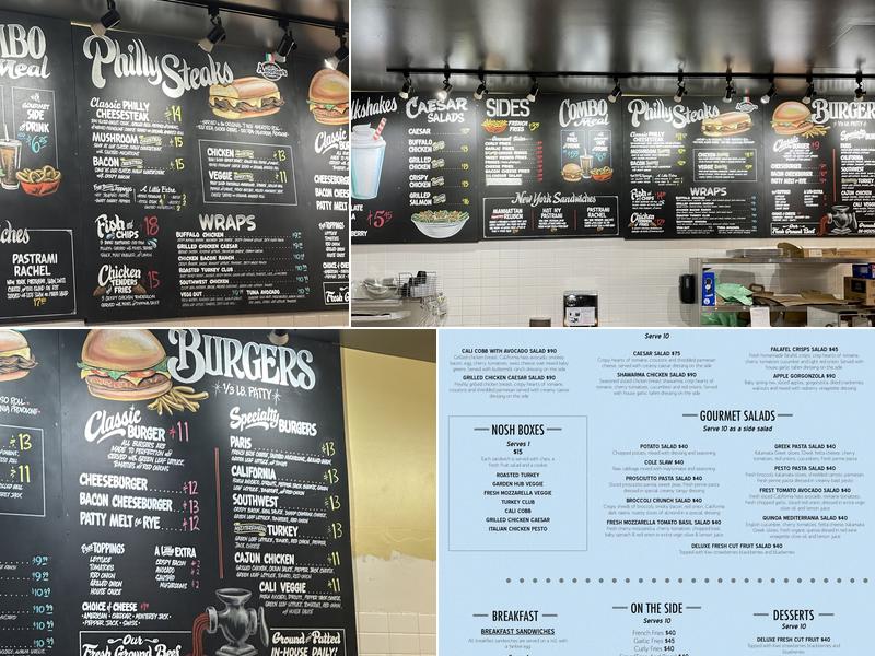 Manhattan Hub Menu