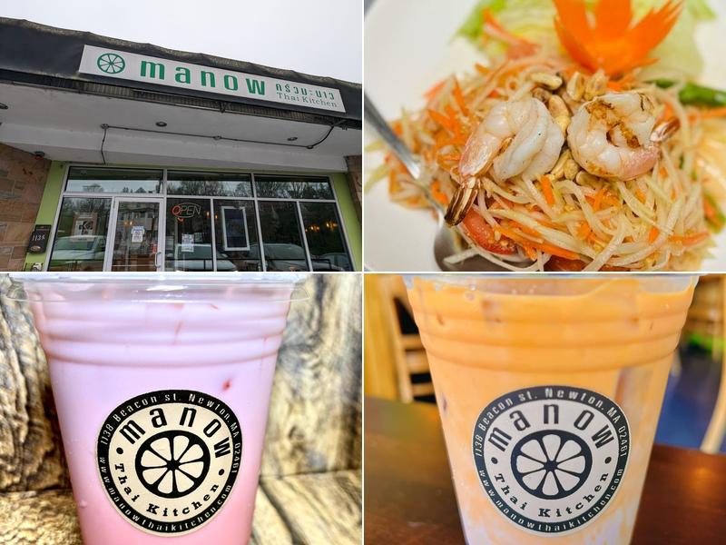 Manow Thai Kitchen 1138 Beacon St, Newton