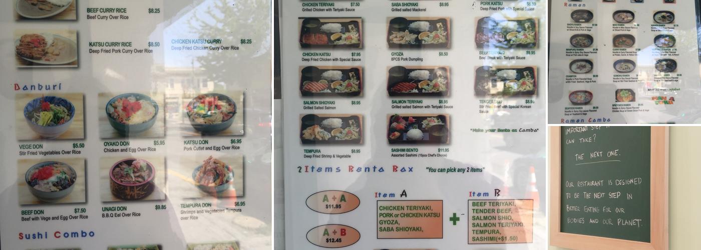 Manpuku Menu