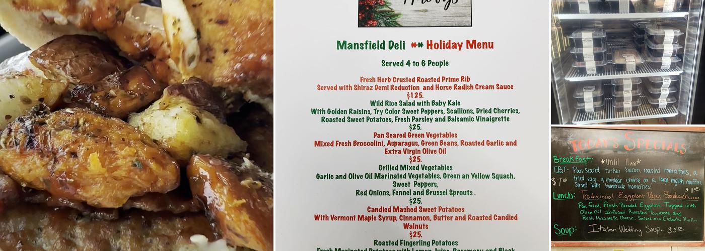 Mansfield Deli Menu
