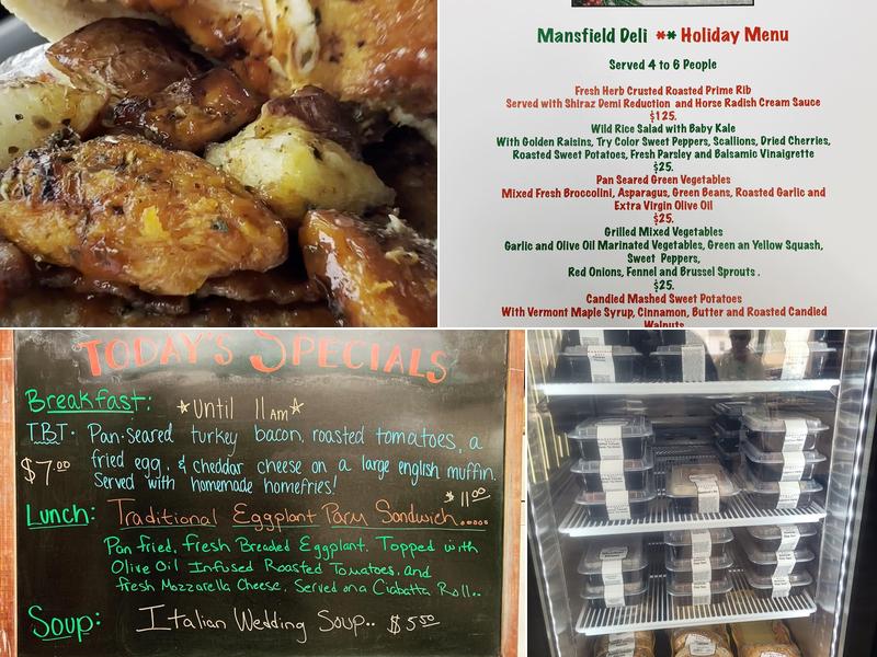 Mansfield Deli Menu