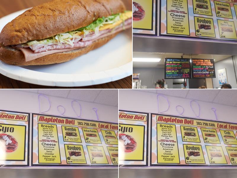 Mapleton Deli Menu