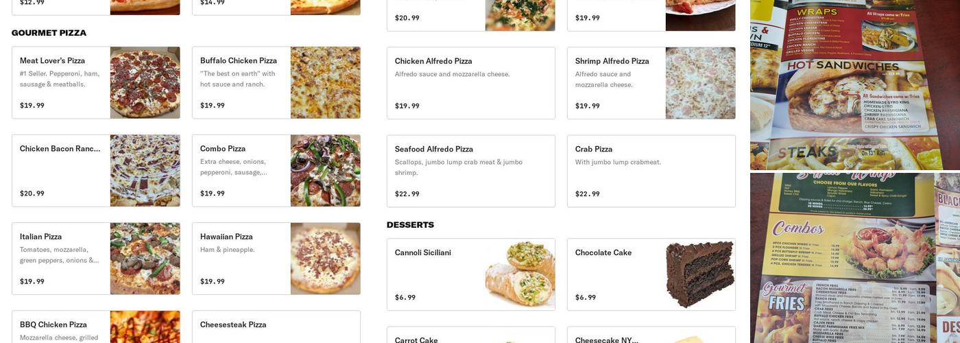 Marco Polo Pizzeria Menu