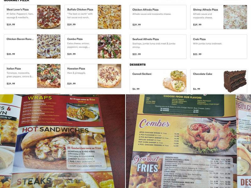 Marco Polo Pizzeria Menu