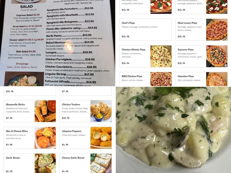 Mario's Italian Grill Menu